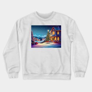 Christmas Scene Crewneck Sweatshirt